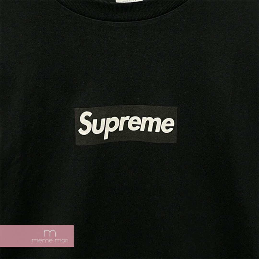 Supreme 2020AW Box Logo L/S Tee シュプリーム ボックスロゴロングスリーブTシャツ 長袖カットソー ロンT ブラック サイズXL 【240110】【-A】【me04】