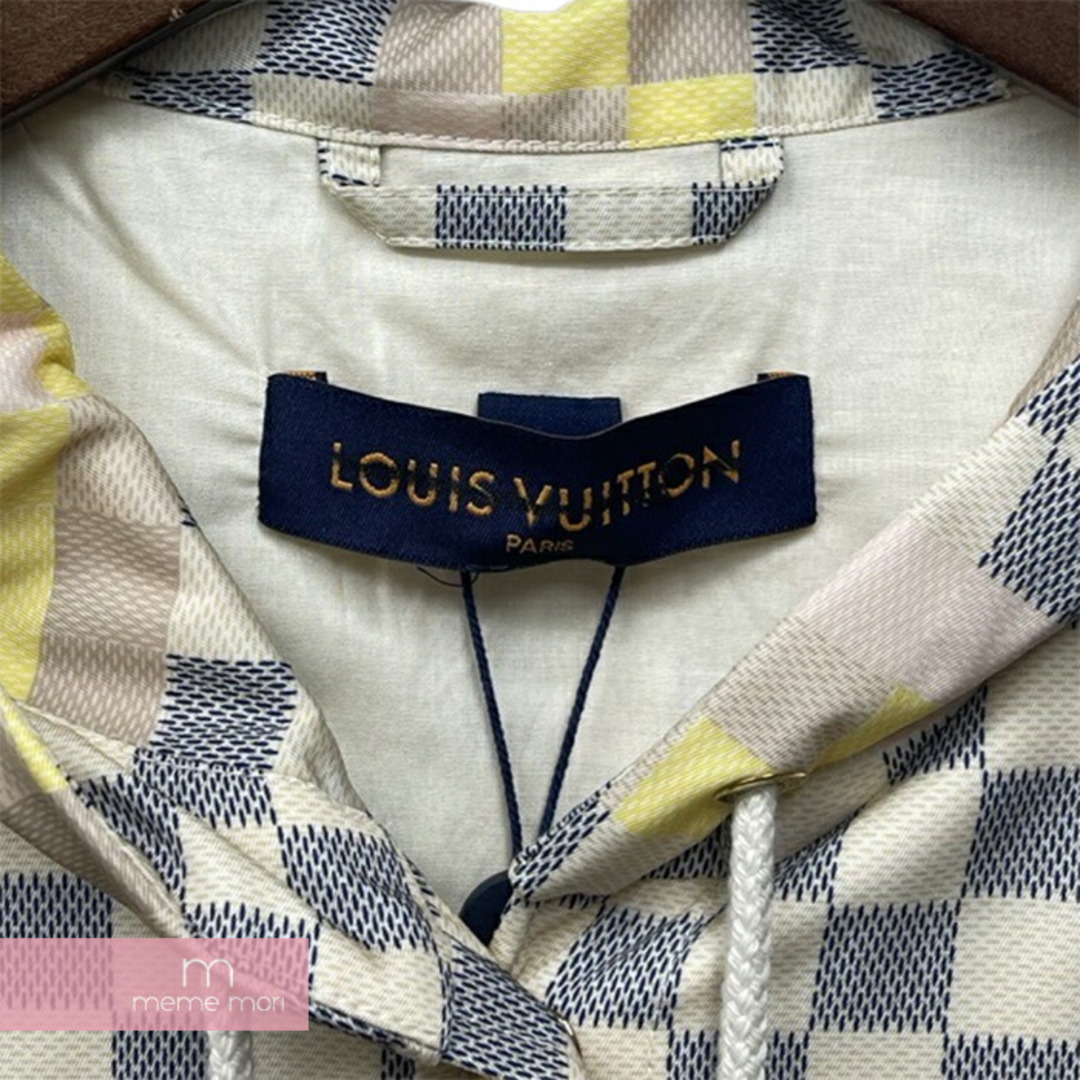 LOUIS VUITTON(ルイヴィトン)のLOUIS VUITTON 2022SS Damier Pattern Parka Jacket 1AA82W ルイヴィトン ダミエパターンパーカージャケット ナイロンブルゾン ピクセルダミエ 総柄ロゴ メタルロゴボタン ベージュ サイズ38【231126】【新古品】【me04】 メンズのジャケット/アウター(その他)の商品写真