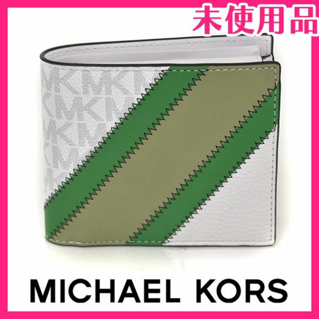 Michael Kors - 新品♪マイケルコース ロゴ ライン コインケース付き