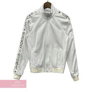 ジバンシィ(GIVENCHY)のGIVENCHY Track Jacket BW301Q300P ジバンシィ トラックジャケット ジップアップジャケット サイドライン 袖ロゴ メタルロゴ スター ホワイト サイズ38【231128】【中古-B】【me04】(その他)