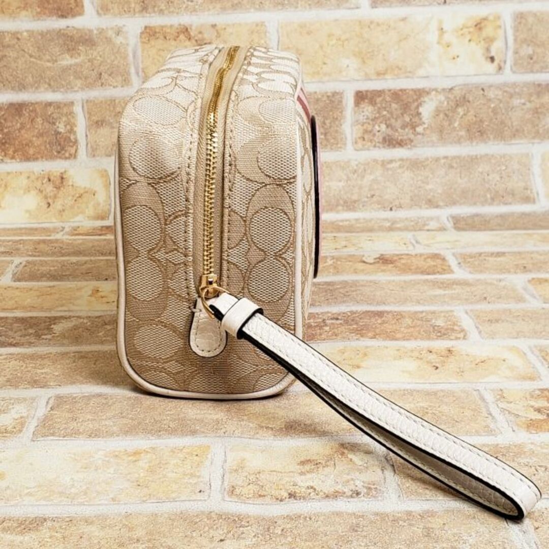 COACH - コーチ ☆ シグネチャーキャンバス ストラップ ボックス COACH - コーチ ☆ シグネチャーキャンバス ストラップ ボックス