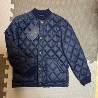 ラルフローレン(Ralph Lauren)のラルフローレン　ダウンジャケット　120 ネイビー(ジャケット/上着)