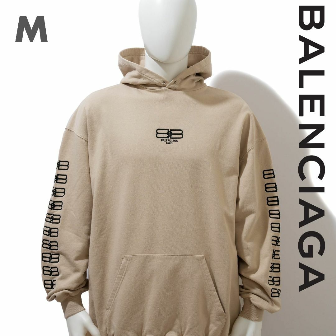 Balenciaga - 新品 BALENCIAGA BB刺繍ロゴ パーカーの通販 by ユニオン