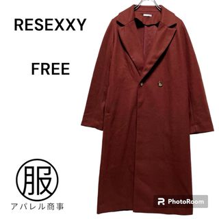 RESEXXY - 【美品】リゼクシー　ミドルチェスターコート　ブラウン　レディース　アウター