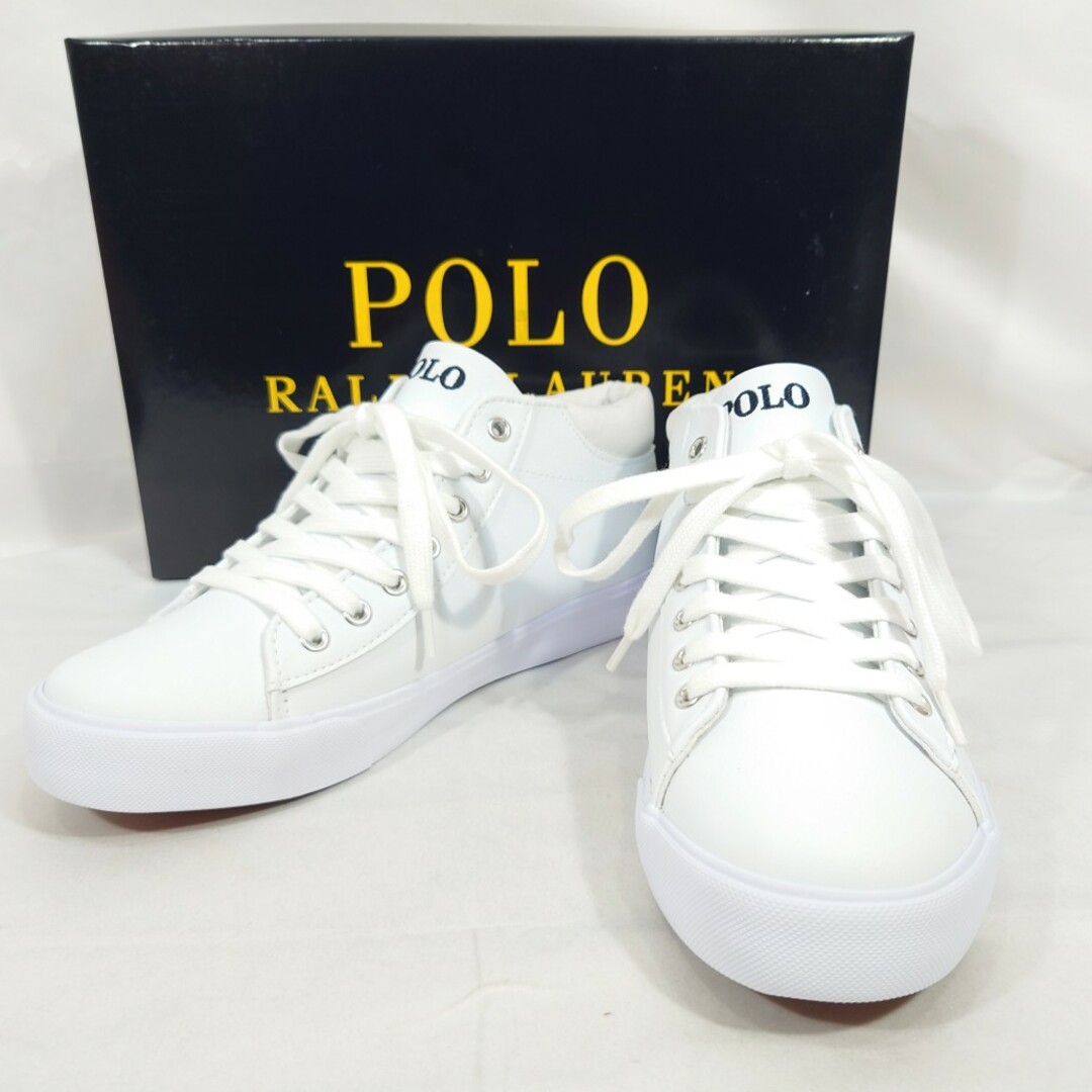 POLO RALPH LAUREN(ポロラルフローレン)の【24cm】POLO ポロラルフローレン スニーカー HARRISON MID レディースの靴/シューズ(スニーカー)の商品写真