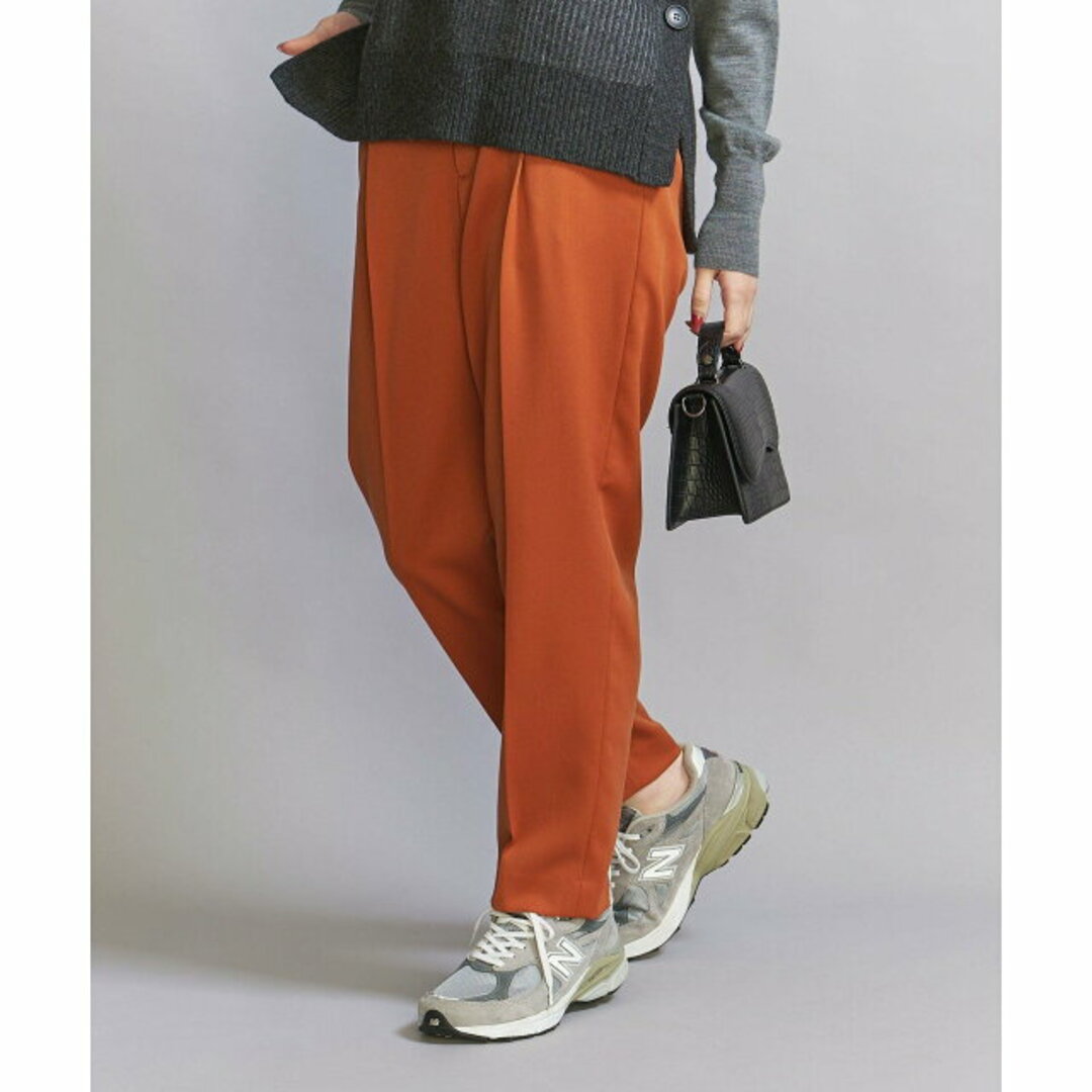 BEAUTY&YOUTH UNITED ARROWS(ビューティアンドユースユナイテッドアローズ)の【ORANGE】カルゼ バックゴム テーパード パンツ 2 -ウォッシャブル- レディースのパンツ(その他)の商品写真