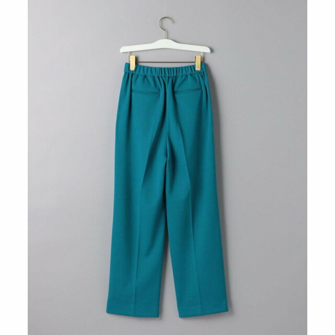 BEAUTY&YOUTH UNITED ARROWS(ビューティアンドユースユナイテッドアローズ)の【TURQUOISE】ブークレ ダブル 2タック パンツ -ウォッシャブル- レディースのパンツ(その他)の商品写真