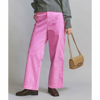 ビューティアンドユースユナイテッドアローズ(BEAUTY&YOUTH UNITED ARROWS)の【PINK】コットンベロア ワイド パンツ(その他)