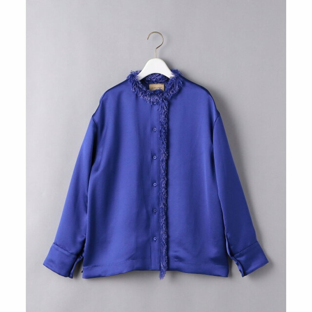 UNITED ARROWS(ユナイテッドアローズ)の【COBALT】<UNITED ARROWS>STN フリンジ シャツ G レディースのトップス(シャツ/ブラウス(長袖/七分))の商品写真