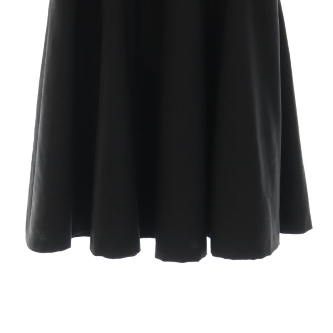 MARGARET HOWELL(マーガレットハウエル)のマーガレットハウエル スカート ひざ丈 フレア ウール 1 S 黒 ブラック レディースのスカート(ひざ丈スカート)の商品写真
