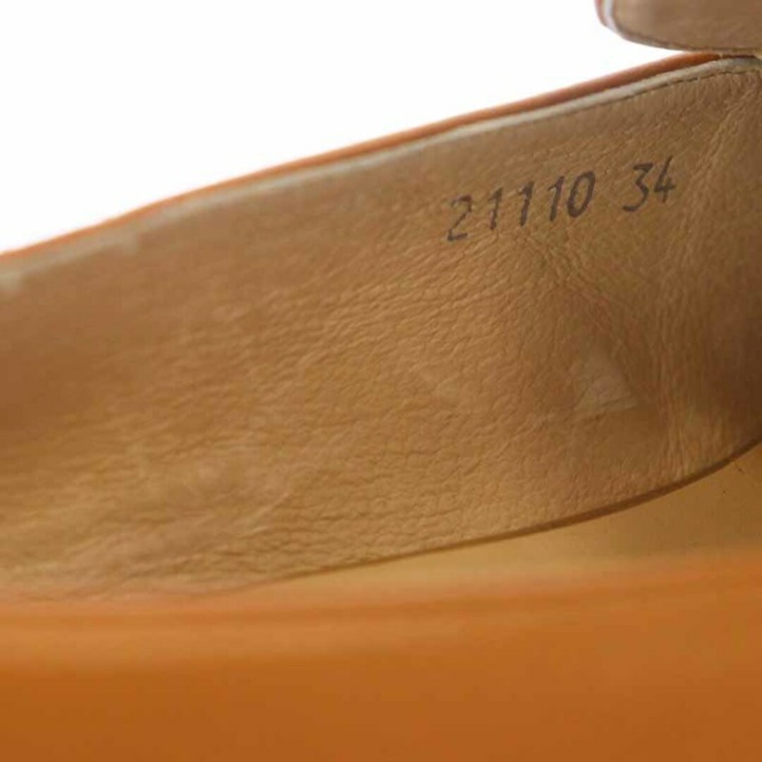 ORiental TRaffic(オリエンタルトラフィック)のオリエンタルトラフィック ビットモチーフローファー 34 22.0cm 茶 レディースの靴/シューズ(ローファー/革靴)の商品写真