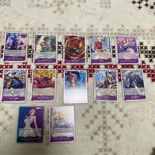 ワンピースカード　双璧の覇者　紫　まとめ売り(シングルカード)