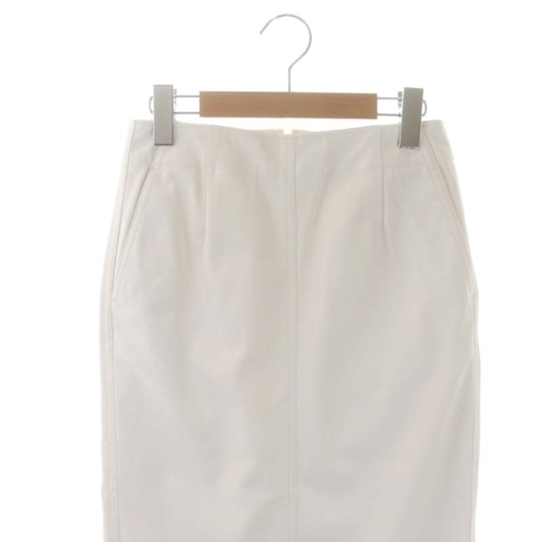 ミューズ ドゥーズィエム クラス 23AW RECTEX タイトスカート 白 レディースのスカート(ひざ丈スカート)の商品写真