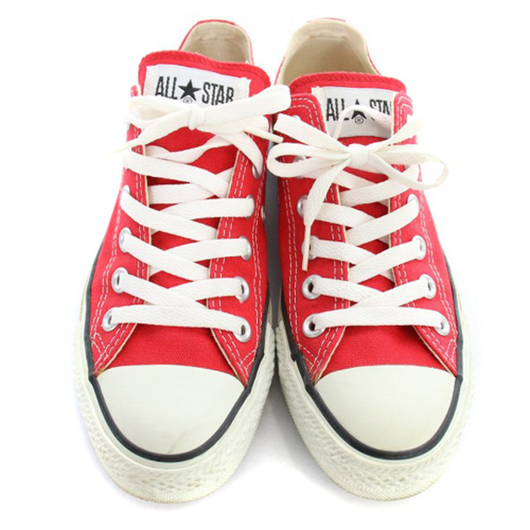 CONVERSE(コンバース)のコンバース スニーカー キャンバス 23.5cm 赤 レディースの靴/シューズ(スニーカー)の商品写真