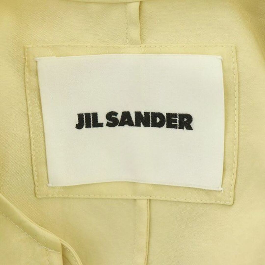 Jil Sander(ジルサンダー)のジルサンダー ノースリーブ デザイン ロングワンピース マキシ フレア 黄色 レディースのワンピース(ロングワンピース/マキシワンピース)の商品写真