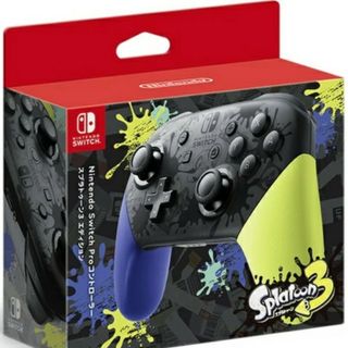 【新品未開封品】Nintendo Switch Proコントローラー スプラトゥ(その他)