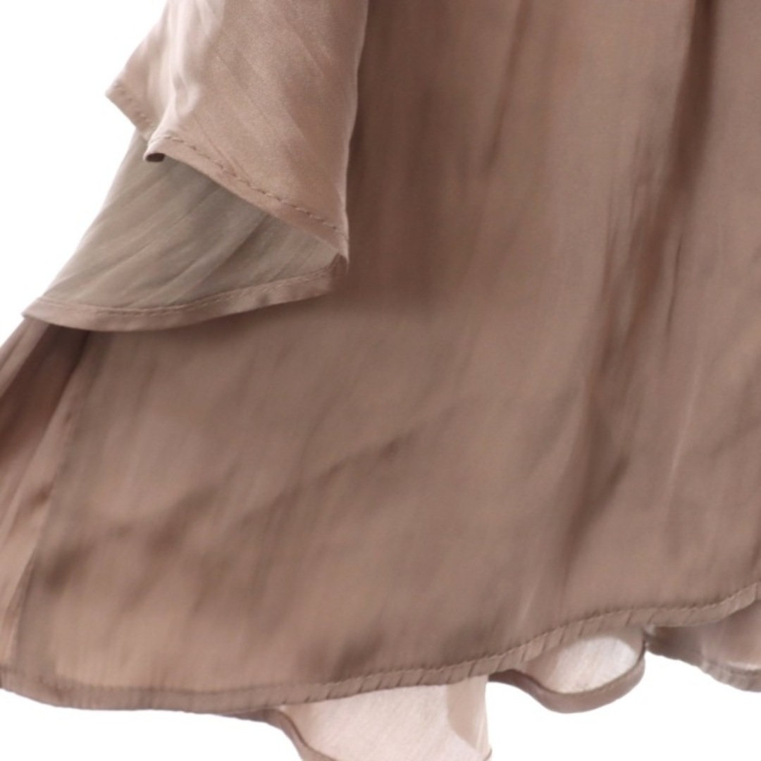 FRAY I.D(フレイアイディー)のフレイアイディー アシメロングプリーツスカート ロング マキシ サテン レディースのスカート(ロングスカート)の商品写真