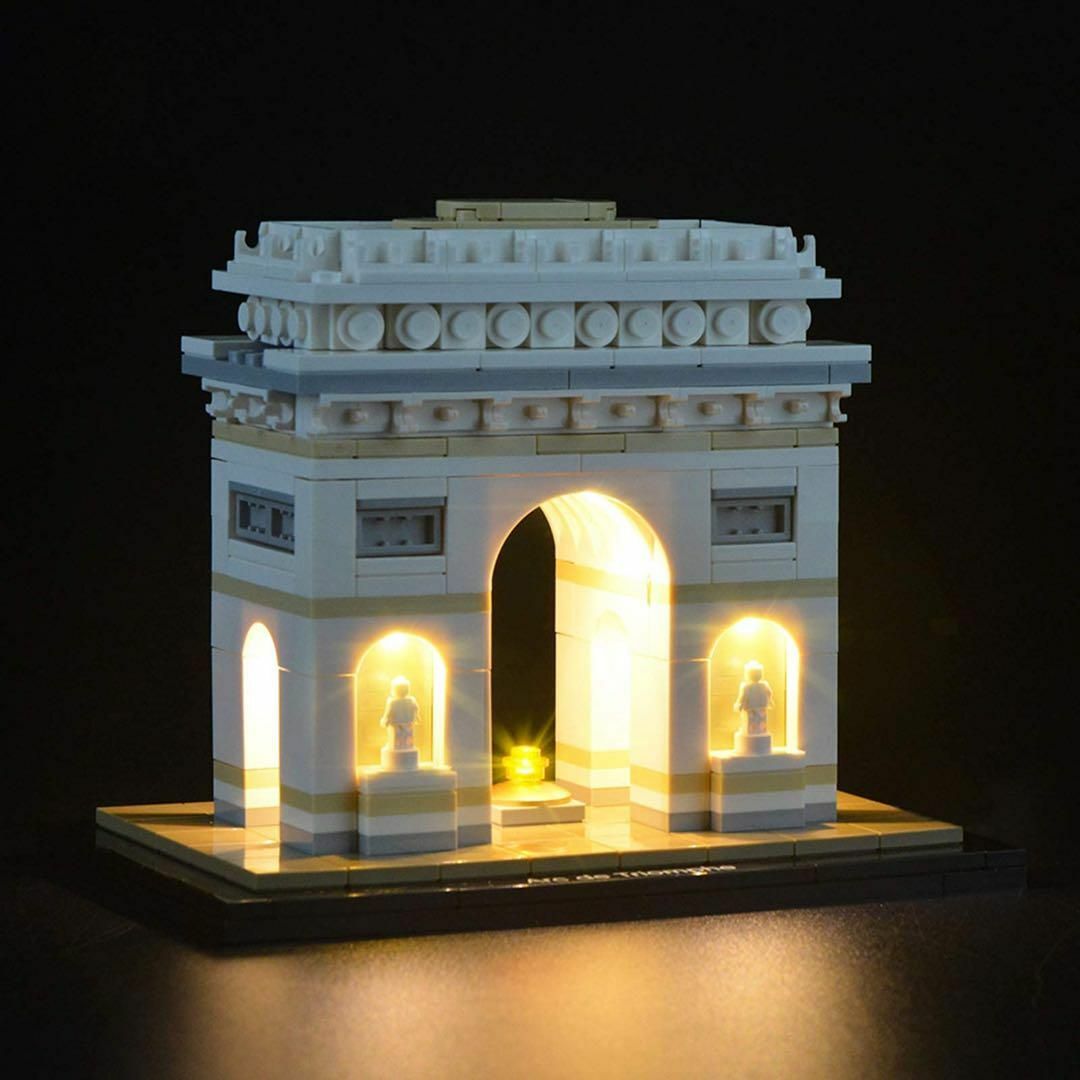 LED照明キット レゴREGO ビルディングブロック アーキテクチャ キッズ/ベビー/マタニティのおもちゃ(積み木/ブロック)の商品写真