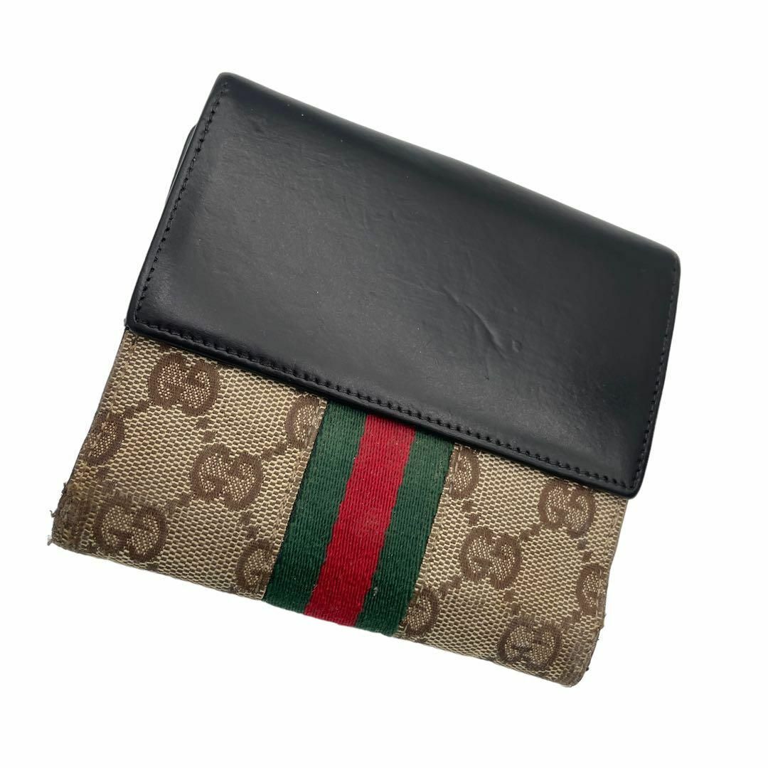 Gucci - GUCCI グッチ シェリーライン ジャッキー GG柄キャンバス