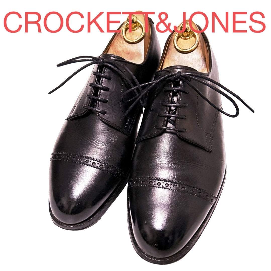 215.CROCKETT&JONES DRAYCOTT キャップトゥ 6Gドレス/ビジネス