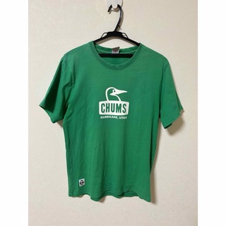 チャムス(CHUMS)のチャムス　メンズTシャツ　グリーン　Lサイズ②(Tシャツ/カットソー(半袖/袖なし))