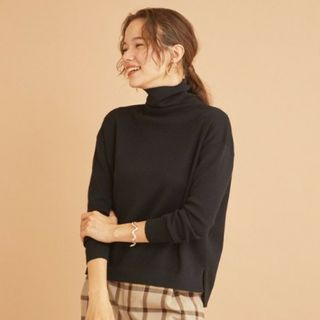 ビューティアンドユースユナイテッドアローズ(BEAUTY&YOUTH UNITED ARROWS)のBEAUTY&YOUTH フルニードルタートルネックニット【未使用】(ニット/セーター)