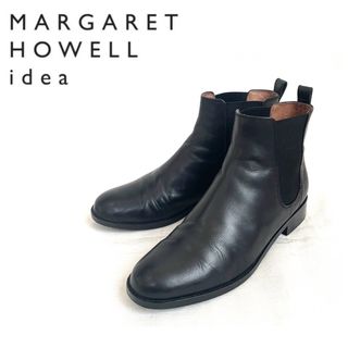 マーガレットハウエル(MARGARET HOWELL)のMARGARET HOWELL idea サイドゴアブーツ 22.5(ブーツ)