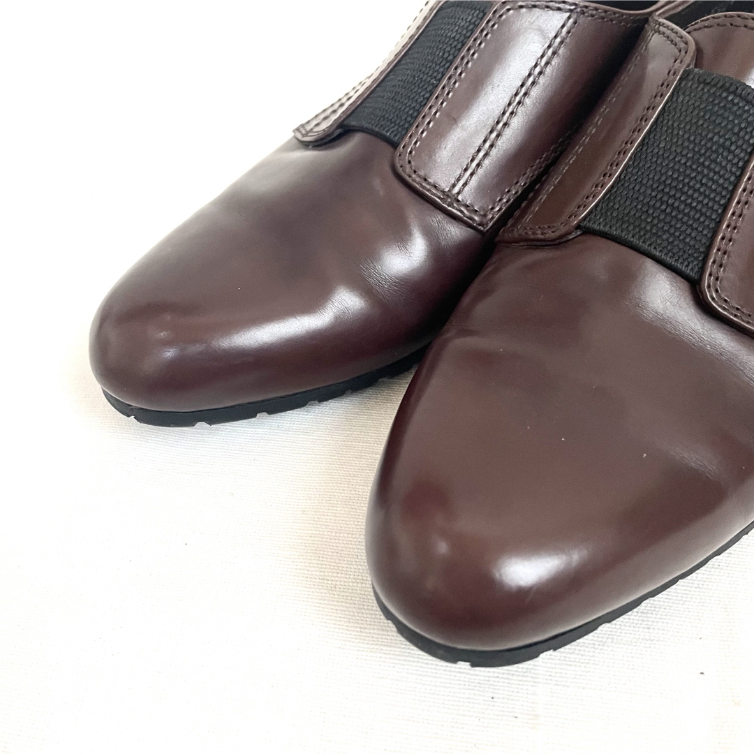  YOSHITO de ORANGE レザーシューズ 22.0 レディースの靴/シューズ(ローファー/革靴)の商品写真
