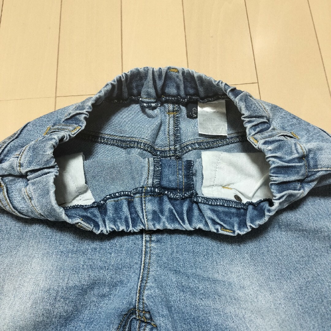 GLAZOS(グラソス)のGLAZOS グラソス　＆　GU　150cm　デニム4点セット キッズ/ベビー/マタニティのキッズ服男の子用(90cm~)(パンツ/スパッツ)の商品写真