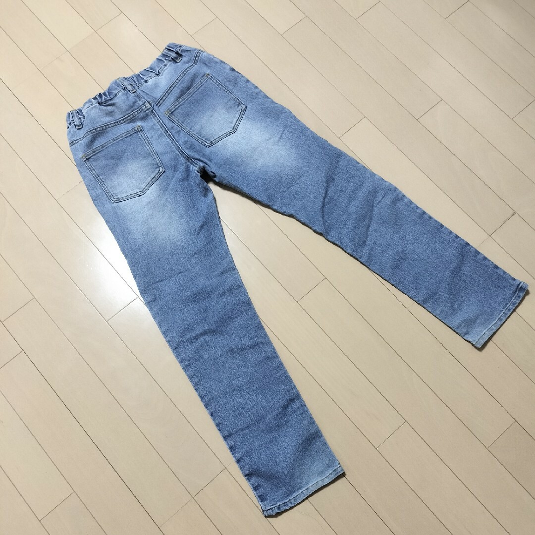 GLAZOS(グラソス)のGLAZOS グラソス　＆　GU　150cm　デニム4点セット キッズ/ベビー/マタニティのキッズ服男の子用(90cm~)(パンツ/スパッツ)の商品写真