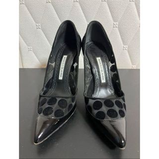 マノロブラニク(MANOLO BLAHNIK)のマノロブラニク　エナメルパンプス39(ハイヒール/パンプス)