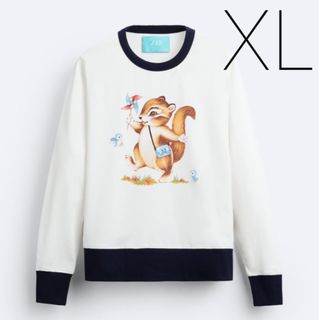 ZARA - ZARA プリント Tシャツ リス XL HARRY LAMBERTの通販｜ラクマ