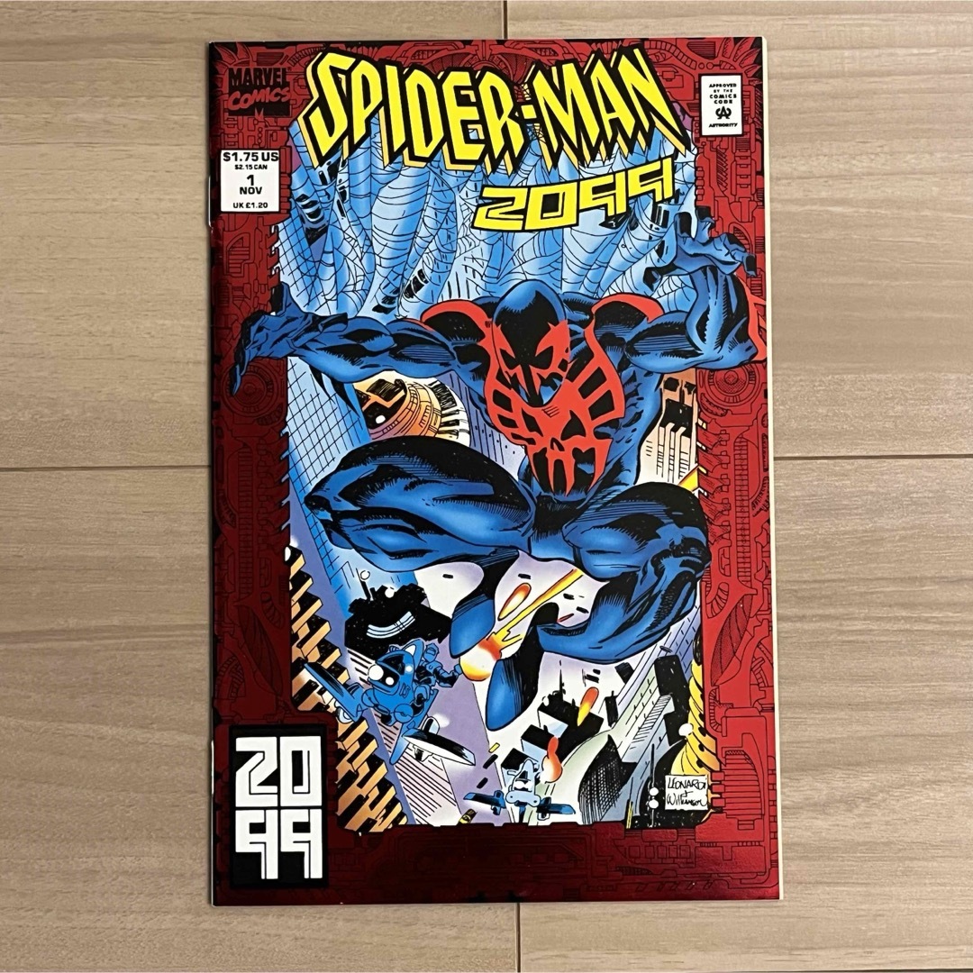 MARVEL(マーベル)のスパイダーマン　2099 #1 アメコミ　リーフ　原書 エンタメ/ホビーの漫画(アメコミ/海外作品)の商品写真