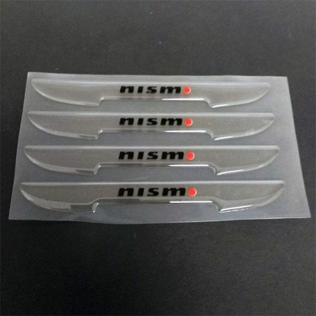nismo(ニスモ)のNISMO 　ニスモ　３D ドアエッジガード　４P 　透明 自動車/バイクの自動車(車外アクセサリ)の商品写真