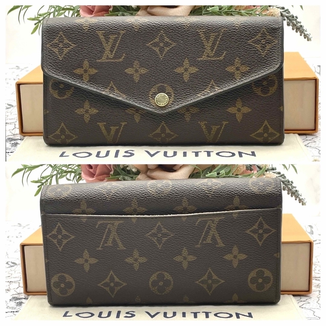 LOUIS VUITTON(ルイヴィトン)の★良品★　ルイヴィトン モノグラム ポルトフォイユ サラ 新型 長財布 レディースのファッション小物(財布)の商品写真