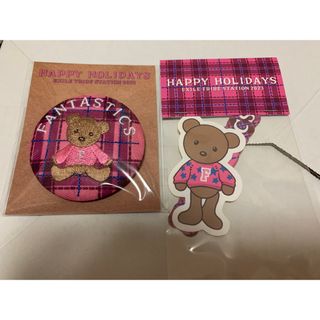 ホリデイ(holiday)のFANTASTICS 刺繍缶バッチ ステッカーセット HOLIDAY(アイドルグッズ)