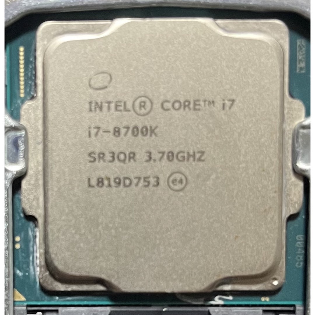 intelcore i7 8700k CPU クーラーセット