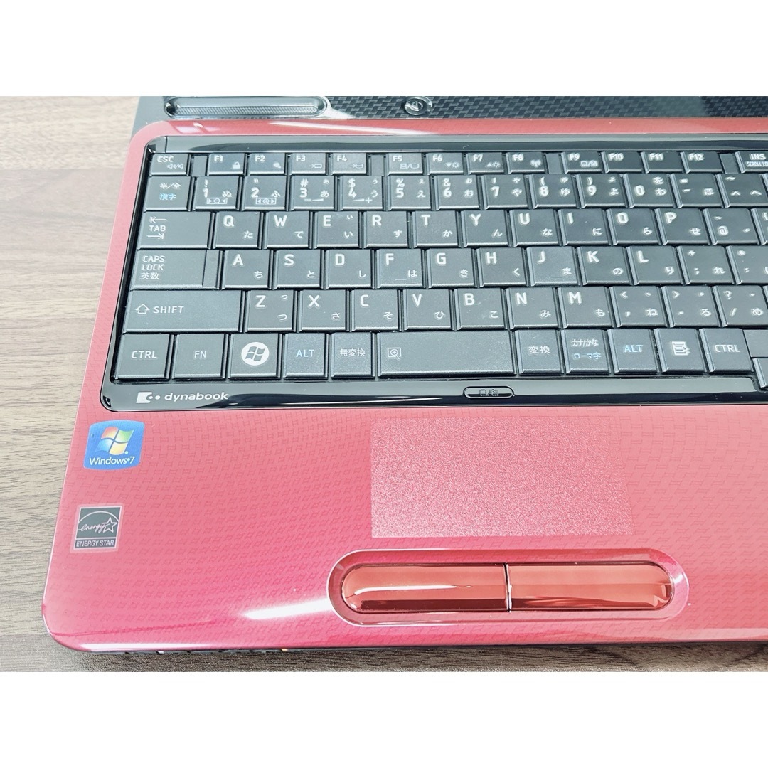 東芝】すぐに使える✨高速SSD搭載 ノートパソコン 赤 主婦向け 東芝】すぐに使える✨高速SSD搭載 ノートパソコン 赤 主婦向け