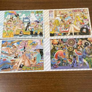 ワンピース(ONE PIECE)のONE PIECE  麦わらストア　サマーフェス　ポストカード(キャラクターグッズ)