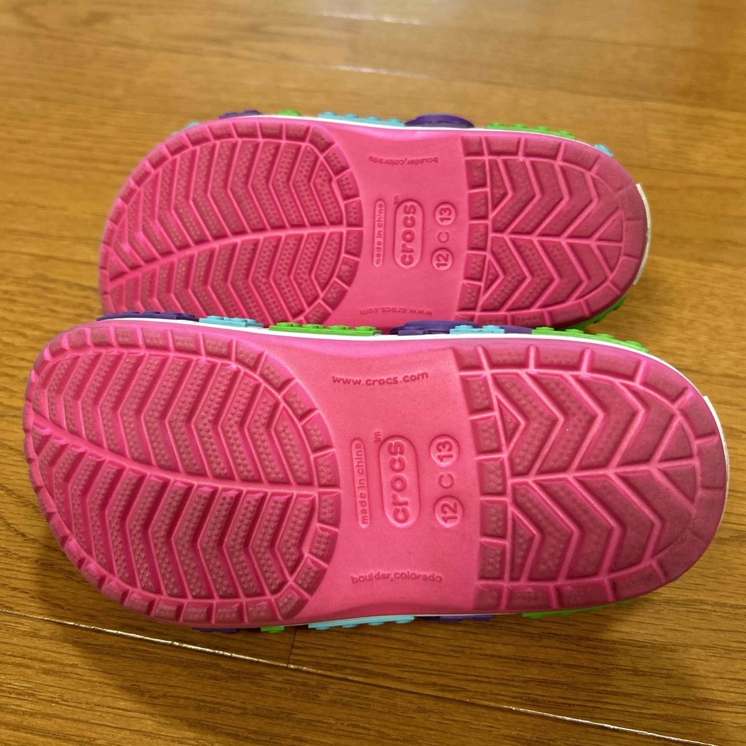 crocs(クロックス)のクロックス　c13 18cm キッズ/ベビー/マタニティのキッズ靴/シューズ(15cm~)(サンダル)の商品写真