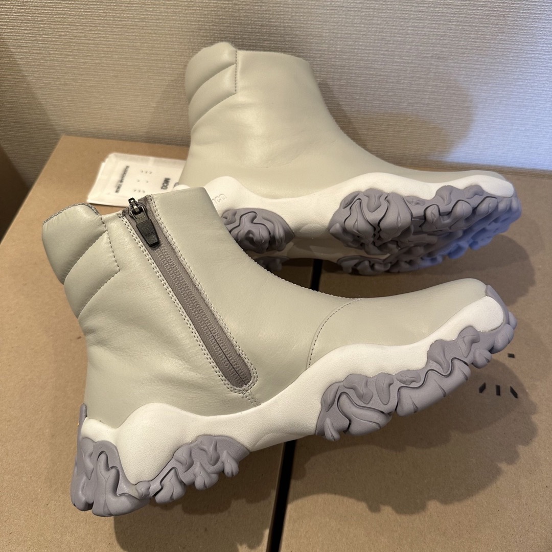 EU39 McQ Alexander McQueen レザースニーカー　グレー