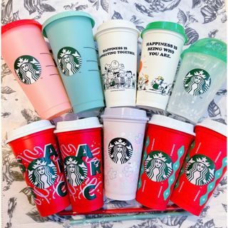 スターバックスコーヒー(Starbucks Coffee)のスターバックス  リユーザブルカップ １０個セットC(タンブラー)