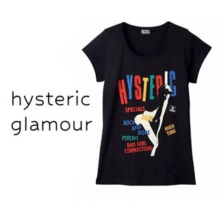 ヒステリックグラマー(HYSTERIC GLAMOUR)のヒステリックグラマー【美品】girl ロゴ プリント 半袖 カットソー(カットソー(半袖/袖なし))