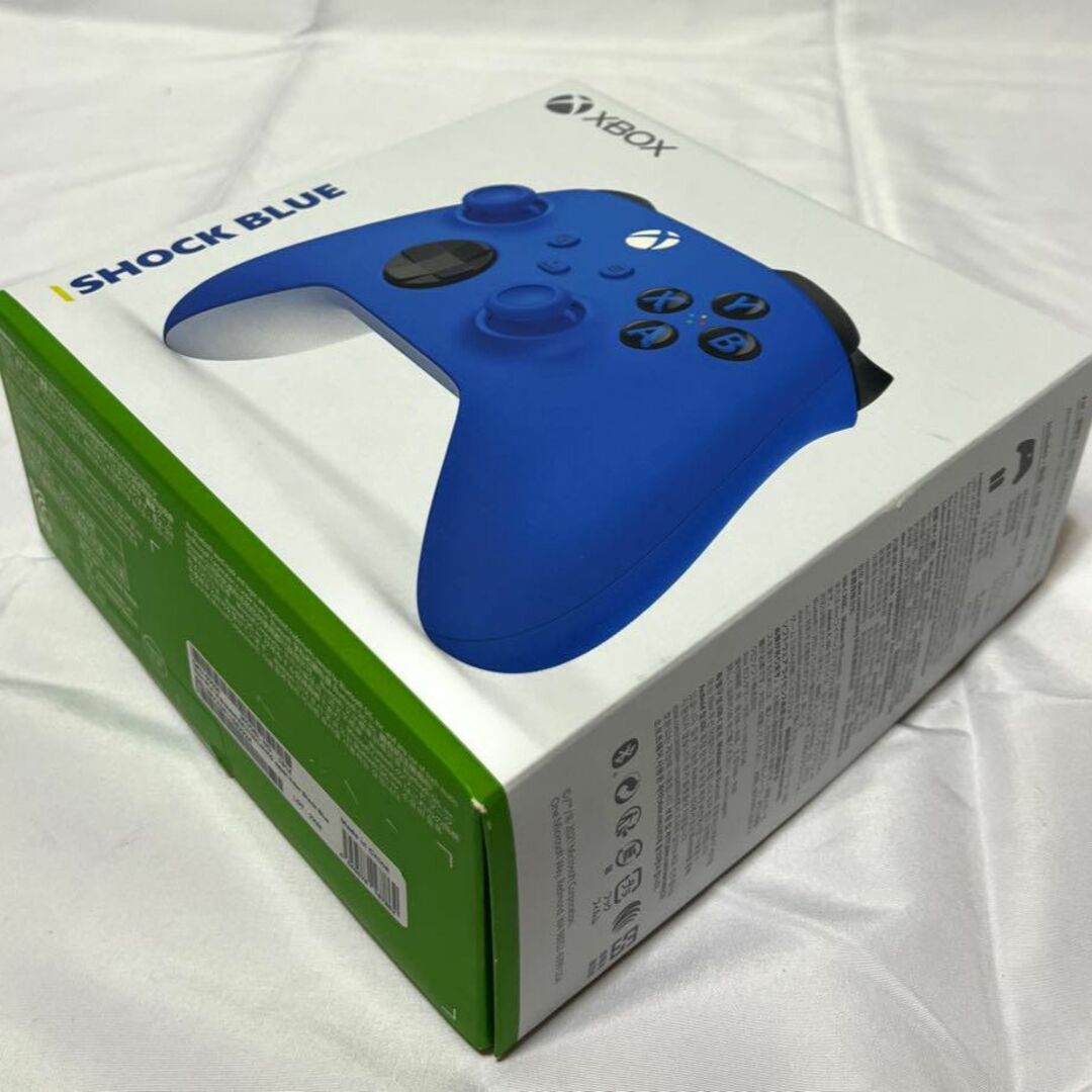 Xbox(エックスボックス)の【新品】Xbox ワイヤレス コントローラー (ショック ブルー) エンタメ/ホビーのゲームソフト/ゲーム機本体(その他)の商品写真