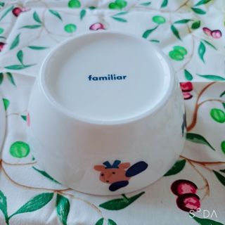 ファミリア(familiar)のファミリア　ボウル2点＆プレートセット(食器)