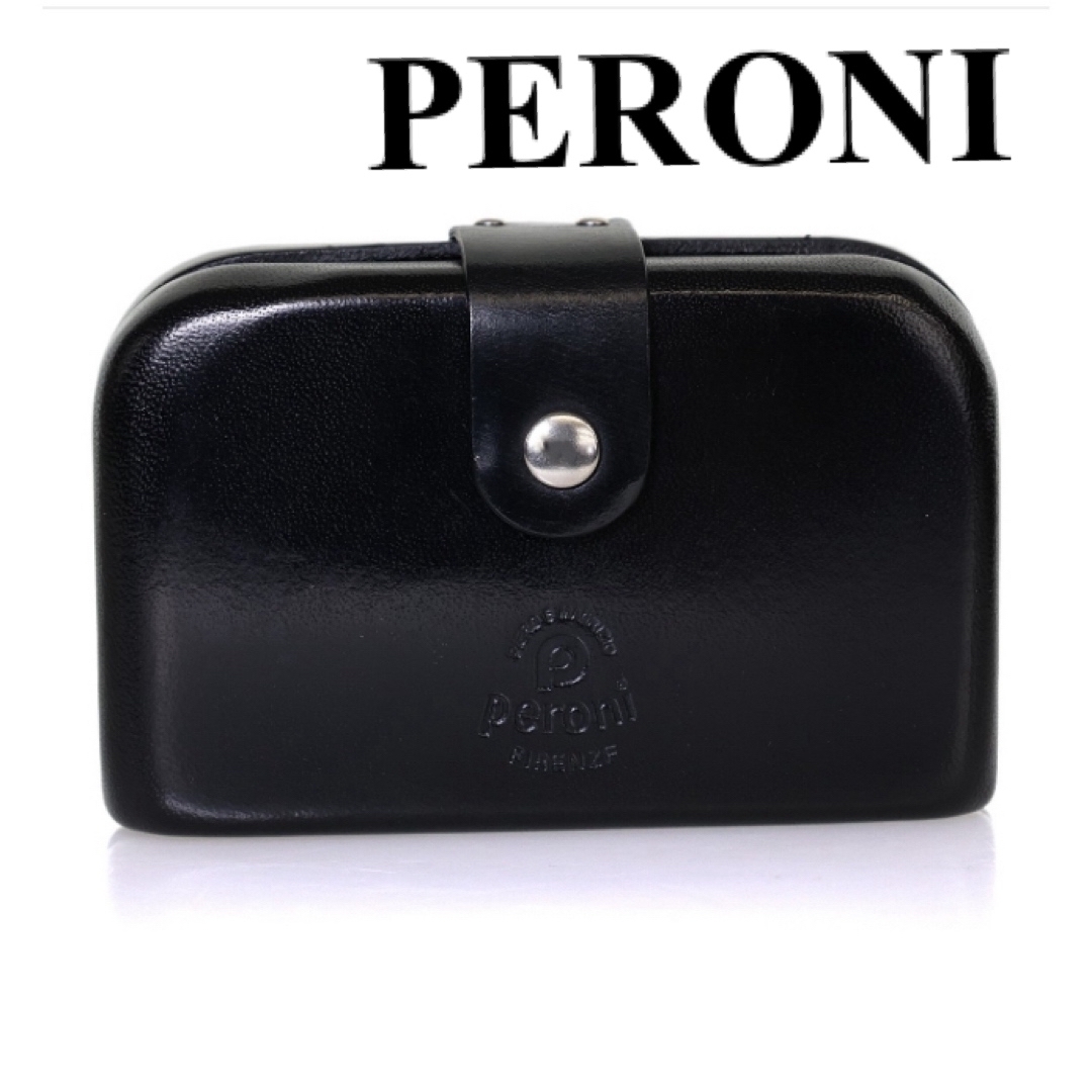 【未使用】Peroni　 レザーコインケース　カードケース　1428D／Modのサムネイル