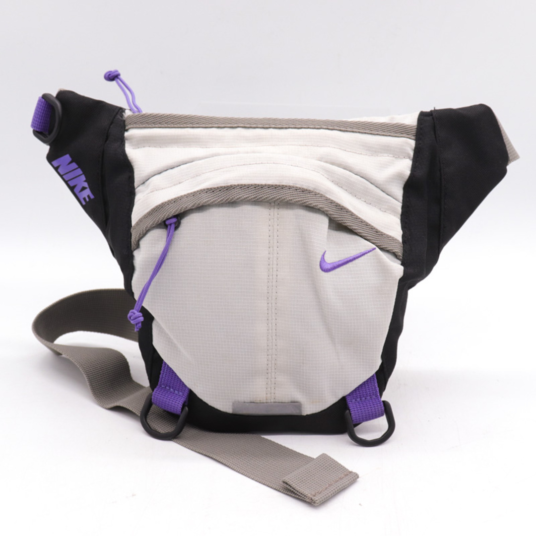 NIKE(ナイキ)のナイキ ウエストバッグ ポーチ ヴィンテージ ボディバッグ スポーツ ブランド 鞄 カバン メンズ グレー NIKE メンズのバッグ(ウエストポーチ)の商品写真