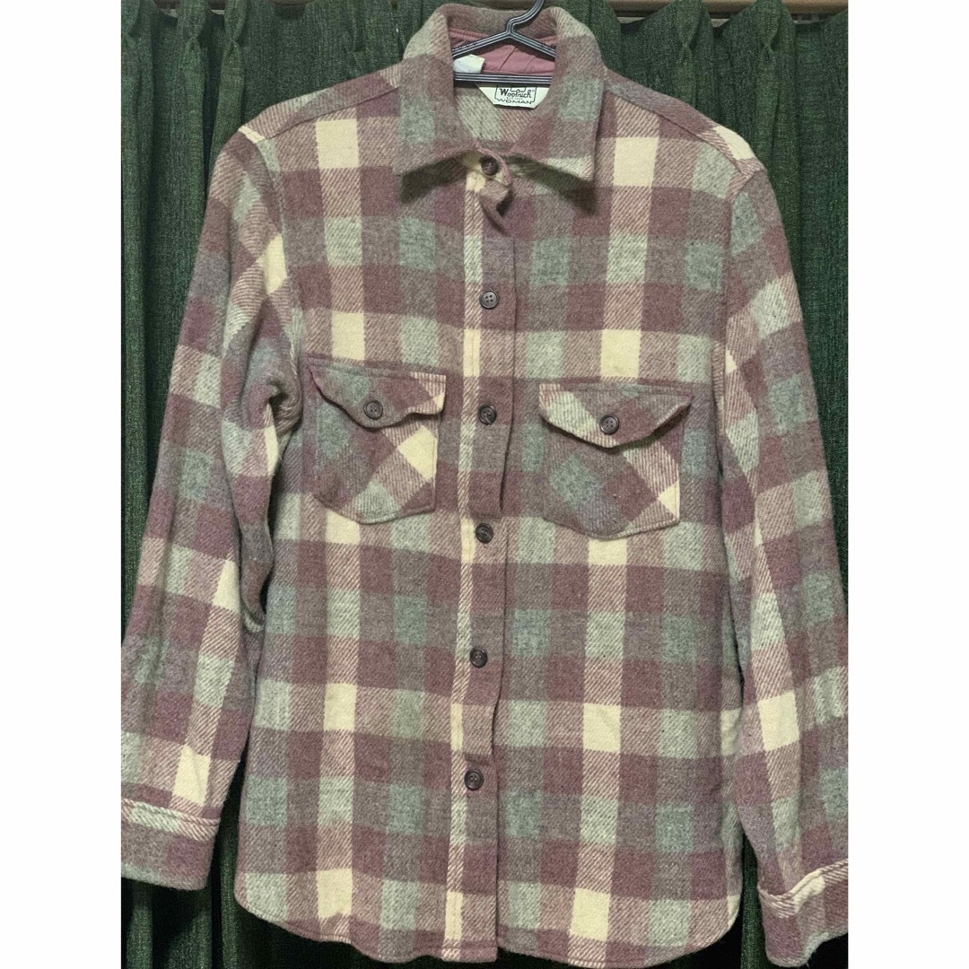 WOOLRICH(ウールリッチ)の古着 ウーリッチ woolrich ウールシャツ レディース レディースのトップス(シャツ/ブラウス(長袖/七分))の商品写真