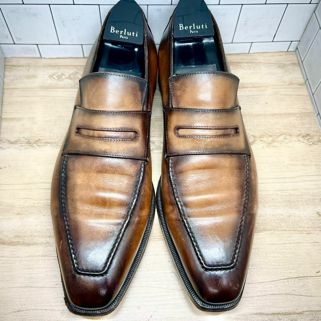 Berluti(ベルルッティ)の【メンズブランド革靴】ベルルッティ28.5cm ストレートチップ　アンディ メンズの靴/シューズ(ドレス/ビジネス)の商品写真