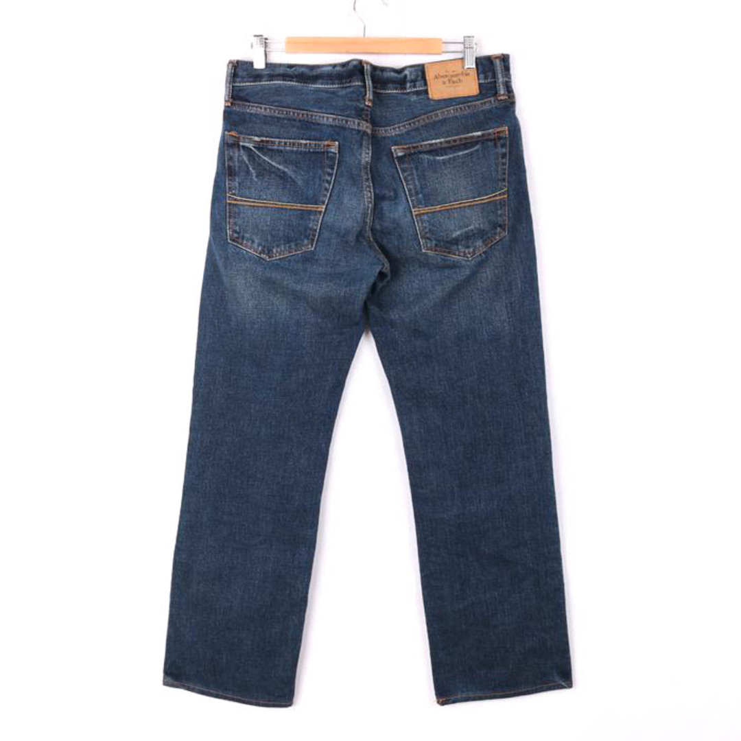 アバクロンビー&フィッチ デニムパンツ ジーンズ ジーパン コットン100% ボトムス メンズ W31/L32サイズ ブルー Abercrombie & Fitch メンズのトップス(ジャージ)の商品写真